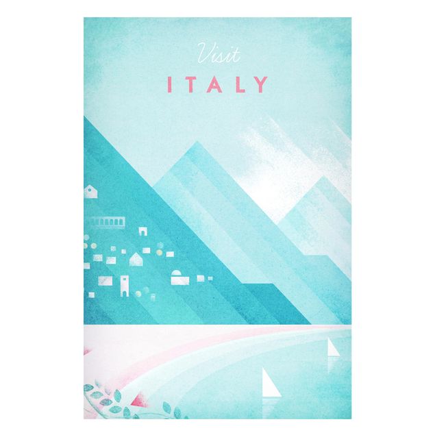 Wanddeko Flur Reiseposter - Italien