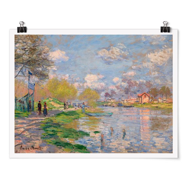 Wanddeko Esszimmer Claude Monet - Seine