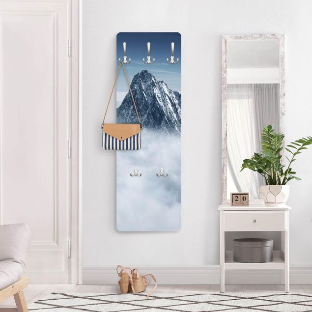 Wanddeko Büro Die Alpen über den Wolken