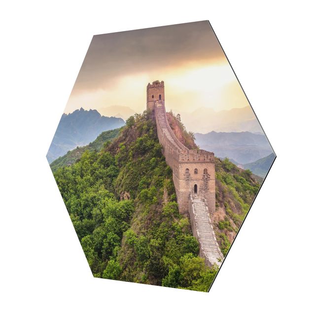 Wanddeko Treppenhaus Die unendliche Mauer von China