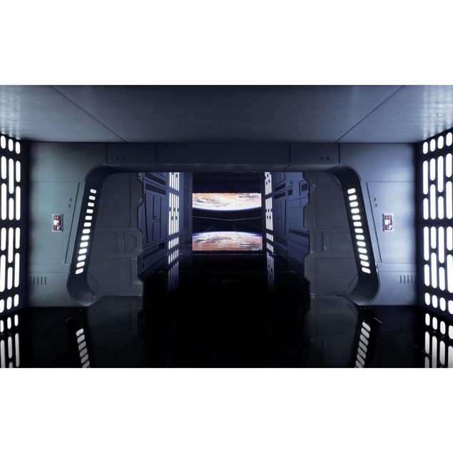 Wanddeko Büro Star Wars Death Star Floor