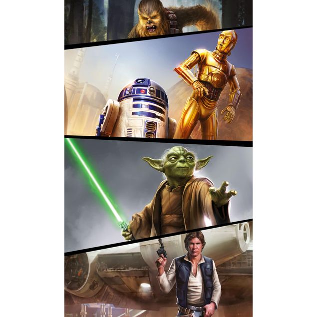 Wanddeko Büro Star Wars Moments Rebels