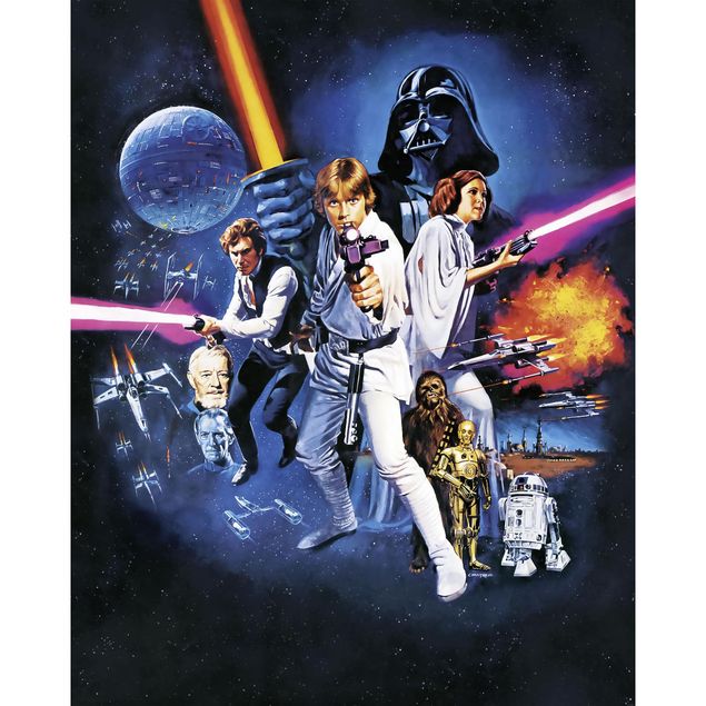 Wanddeko Büro Star Wars Poster Classic 1