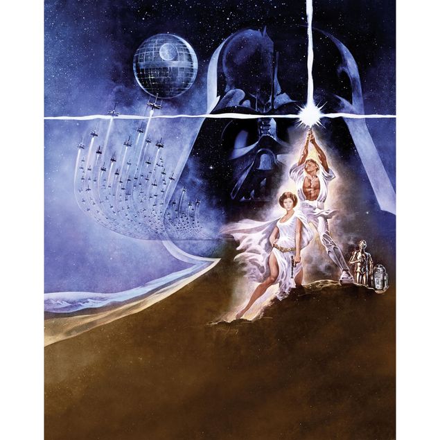 Wanddeko Büro Star Wars Poster Classic2