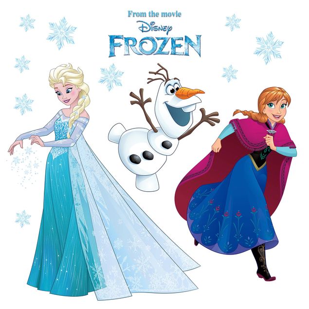 Deko Kinderzimmer Disney's Die Eiskönigin - Schneeflocke