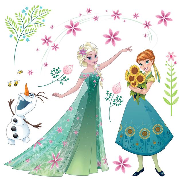 Fenstersticker - Disney's Die Eiskönigin - Blume
