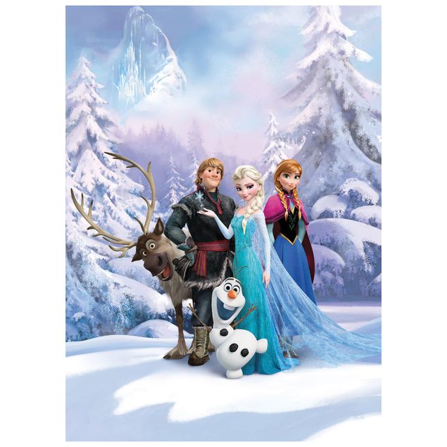 Wanddeko Büro Disney's Die Eiskönigin - Winterland