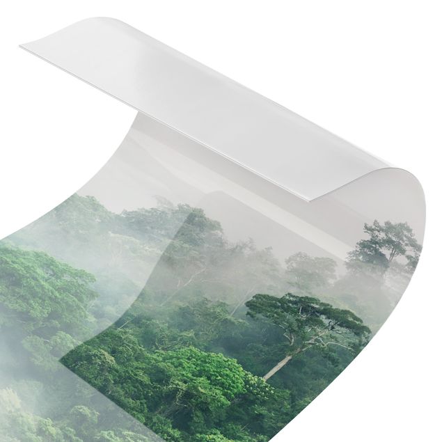 Wanddeko Dschungel Dschungel im Nebel