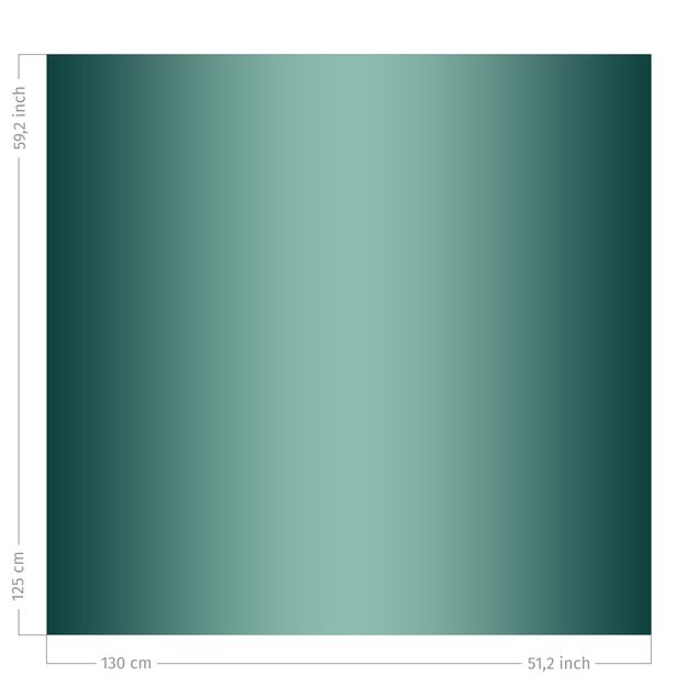 Wanddeko Schlafzimmer Dunkel Grüner Farbverlauf