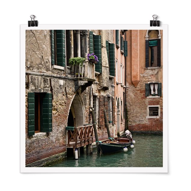 Wandbilder Italien Parking Venice
