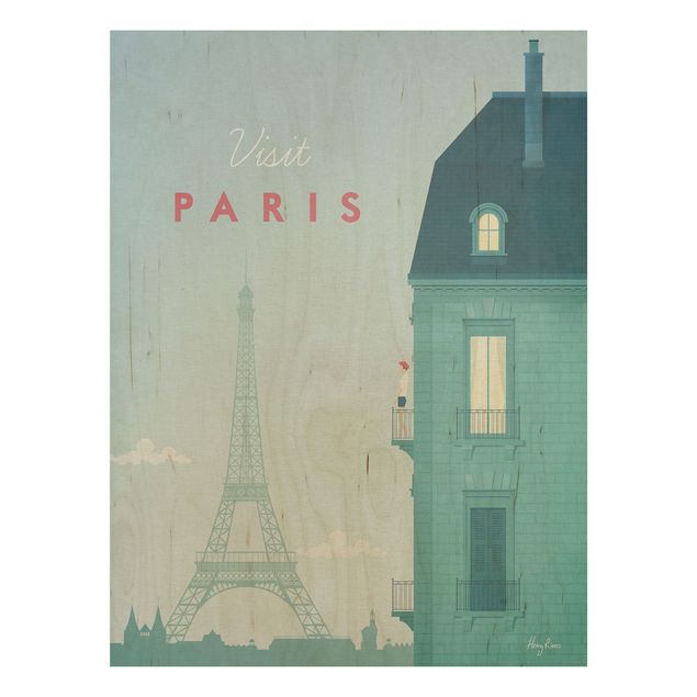 Deko Architektur Reiseposter - Paris