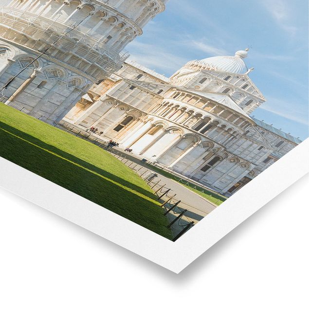 Wanddeko Flur Der schiefe Turm von Pisa