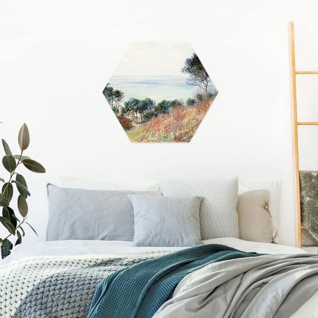 Wanddeko Schlafzimmer Claude Monet - Küste Varengeville