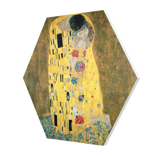 Wanddeko Büro Gustav Klimt - Der Kuß