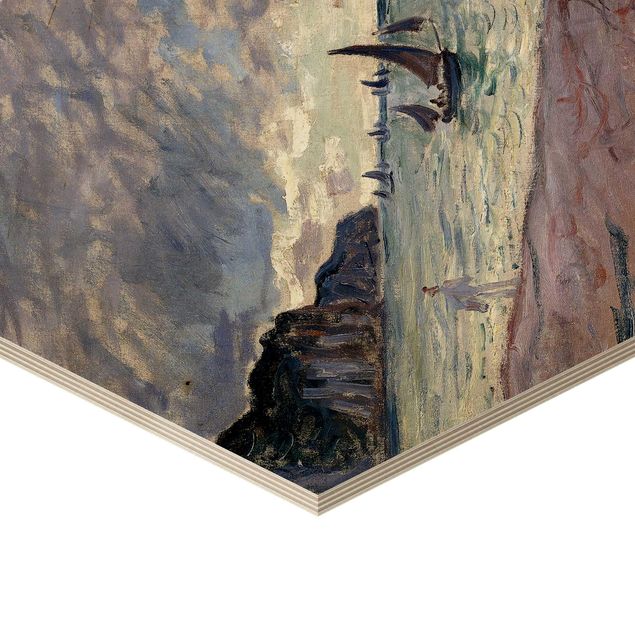 Wanddeko Praxis Claude Monet - Küste von Pourville