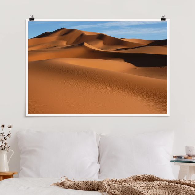 Wanddeko Schlafzimmer Desert Dunes
