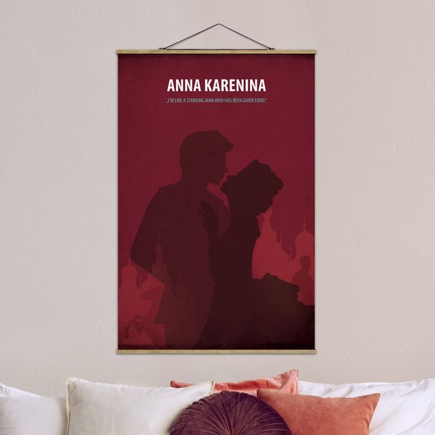 Wanddeko Wohnzimmer Filmposter Anna Karenina