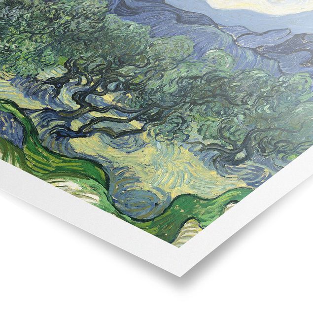 Wanddeko Flur Vincent van Gogh - Olivenbäume
