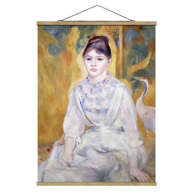 Wanddeko Flur Auguste Renoir - Junges Mädchen mit Schwan