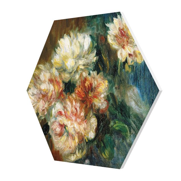 Wanddeko Büro Auguste Renoir - Vase Pfingstrosen