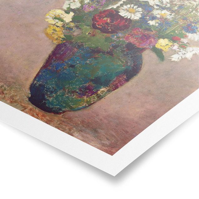 Wanddeko Esszimmer Odilon Redon - Blumenvase mit Mohn
