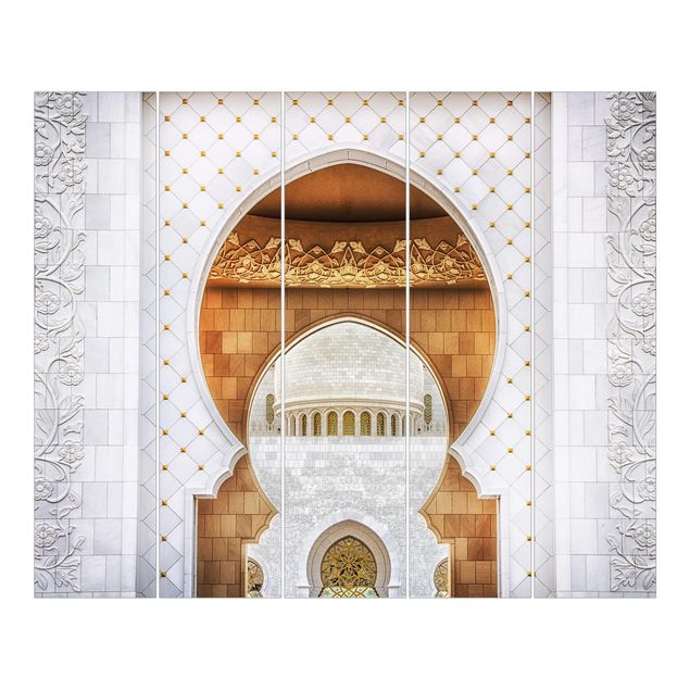 Wanddeko gold Tor der Moschee