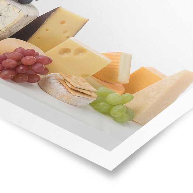 Wohndeko Kulinarisch Käse-Variationen
