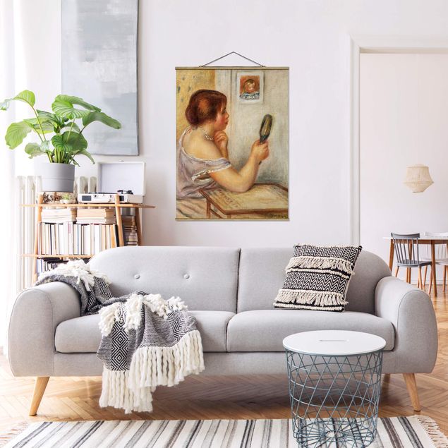 Wanddeko Wohnzimmer Auguste Renoir - Gabrielle mit Spiegel
