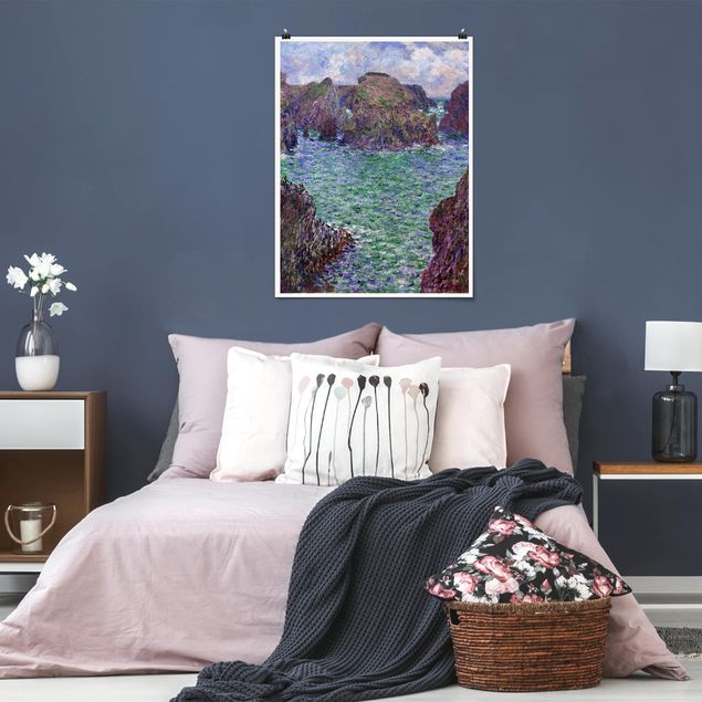 Wanddeko Schlafzimmer Claude Monet - Port Goulphar