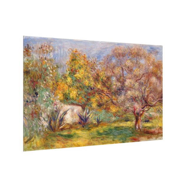 Impressionismus Bilder Auguste Renoir - Garten mit Olivenbäumen