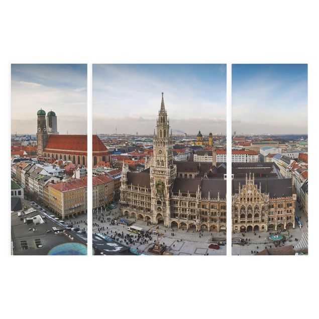 Wanddeko Büro City of Munich
