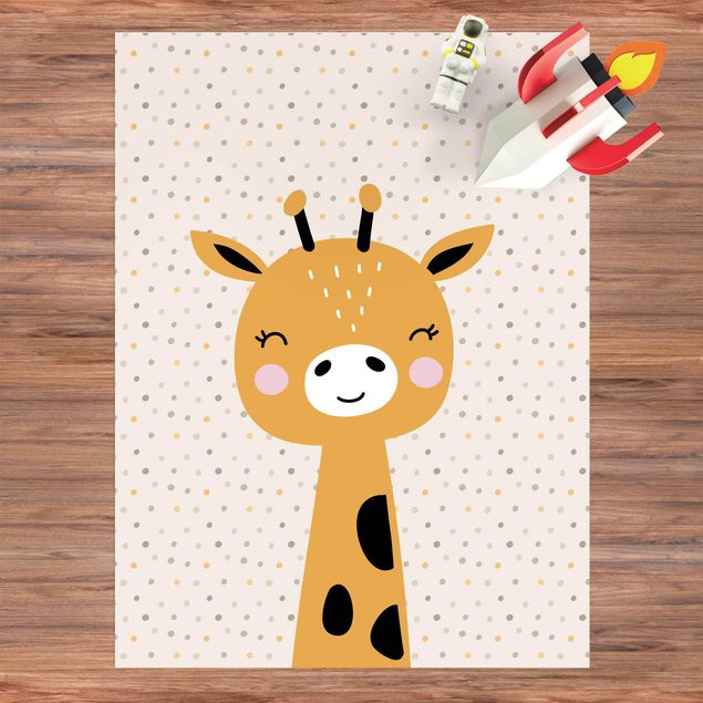 Wanddeko Büro Baby Giraffe