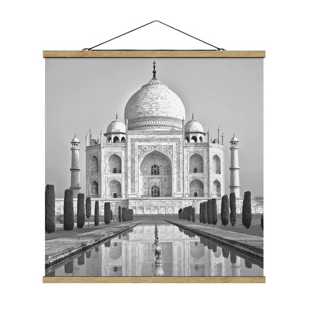 Wanddeko Flur Taj Mahal mit Garten