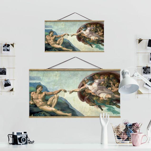 Wanddeko Büro Michelangelo - Sixtinische Kapelle