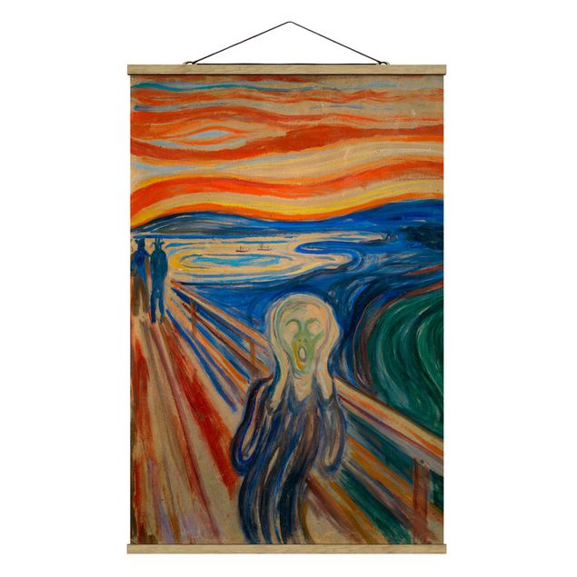 Wanddeko Schlafzimmer Edvard Munch - Der Schrei