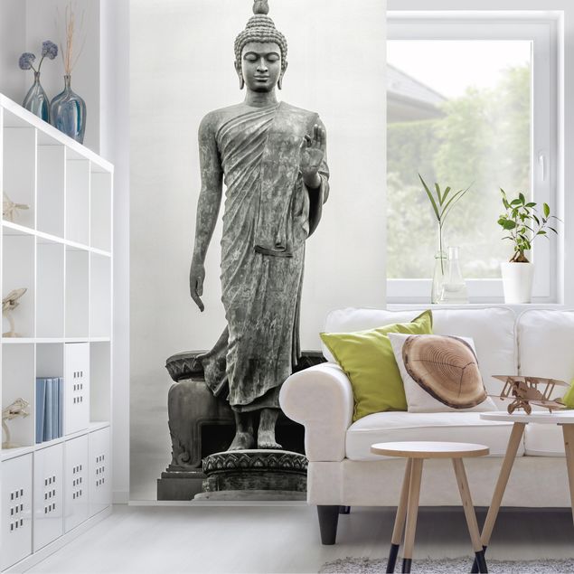 Wanddeko Schlafzimmer Buddha Statue
