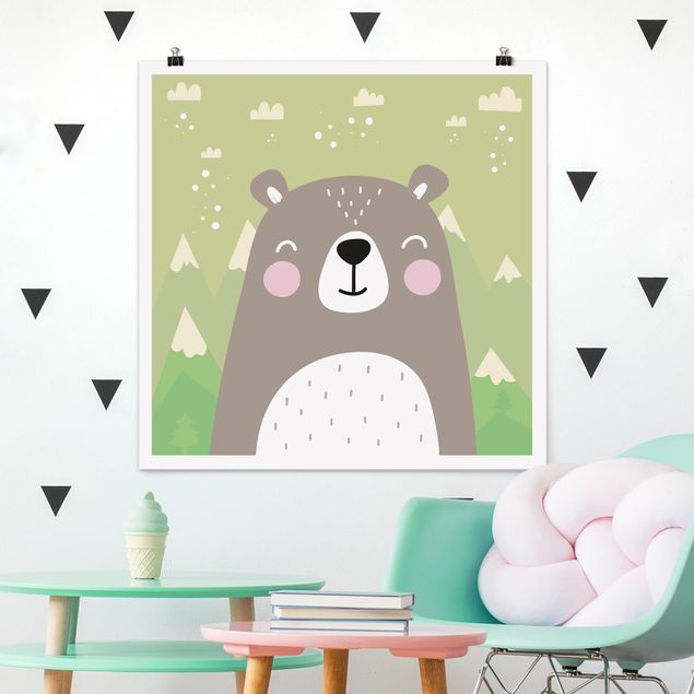 Wandbilder Bären Bärchen
