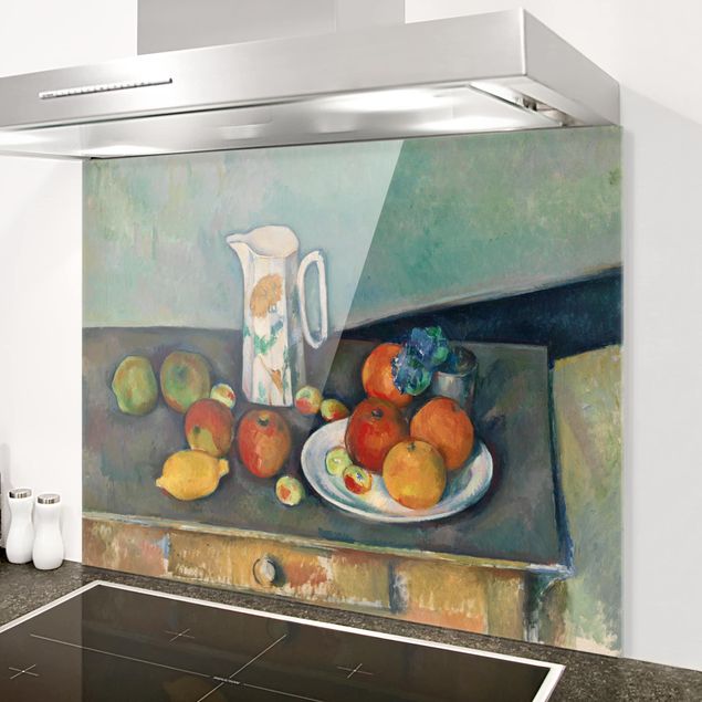 Küche Dekoration Paul Cézanne - Stillleben Milchkrug