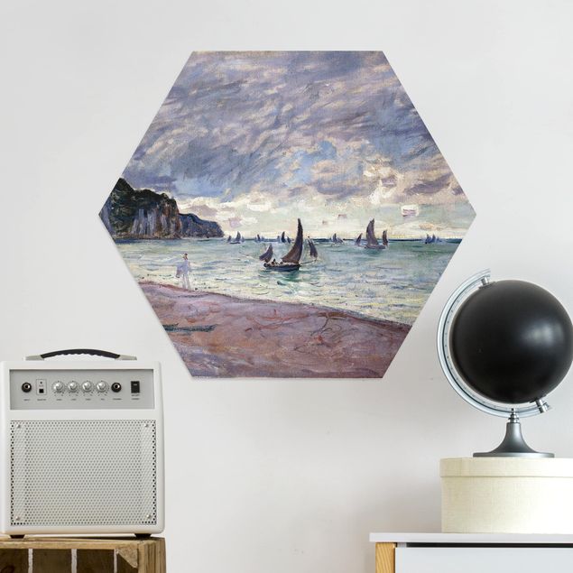 Wanddeko Schlafzimmer Claude Monet - Küste von Pourville