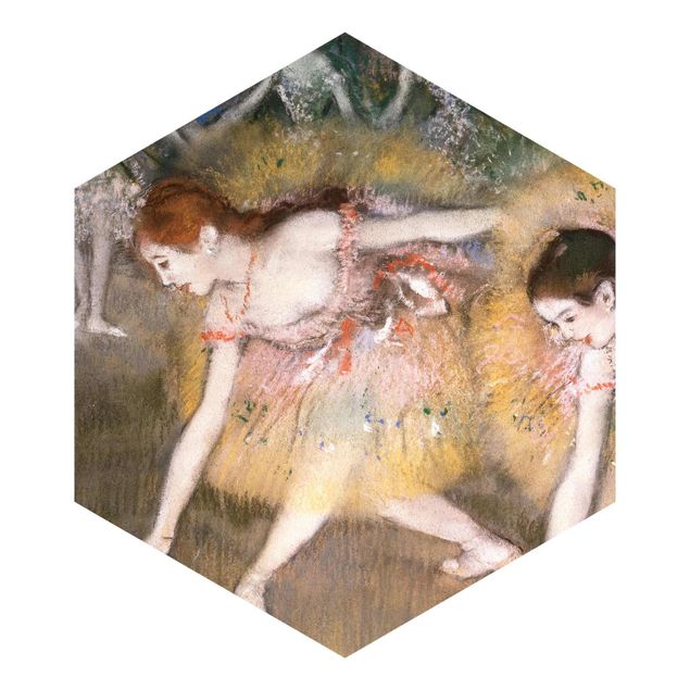 Wanddeko Esszimmer Edgar Degas - Verbeugende Ballerinen