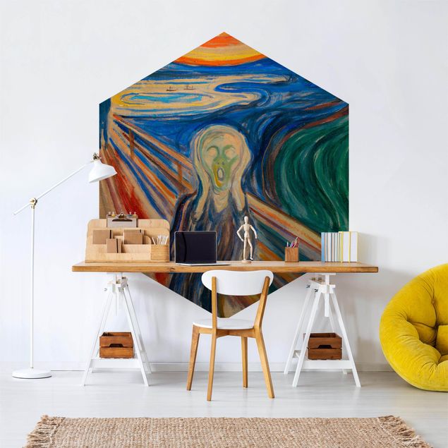 Wanddeko Schlafzimmer Edvard Munch - Der Schrei