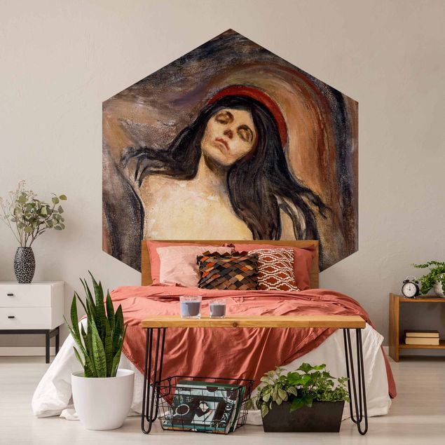 Wanddeko Schlafzimmer Edvard Munch - Madonna