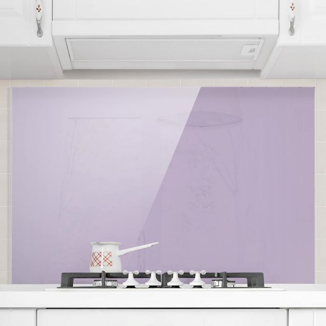 Wanddeko Küche Lavendel