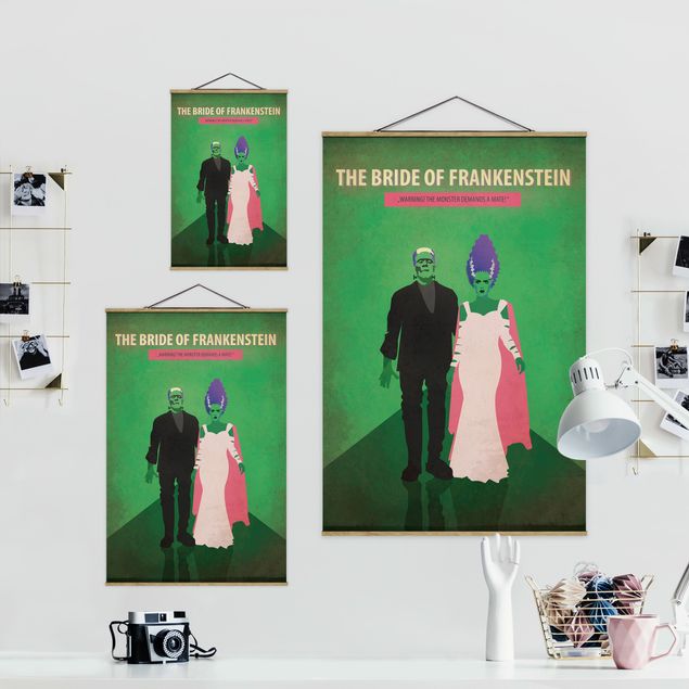 Wanddeko Büro Filmposter The Bride of Frankenstein