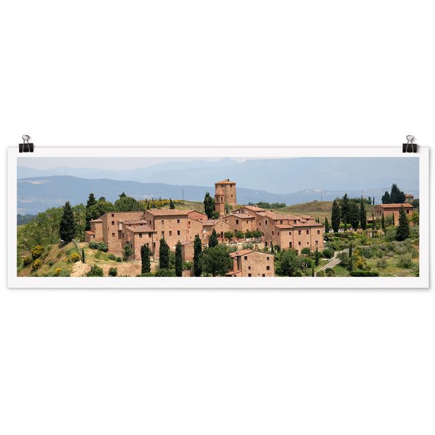 Wanddeko Esszimmer Charming Tuscany