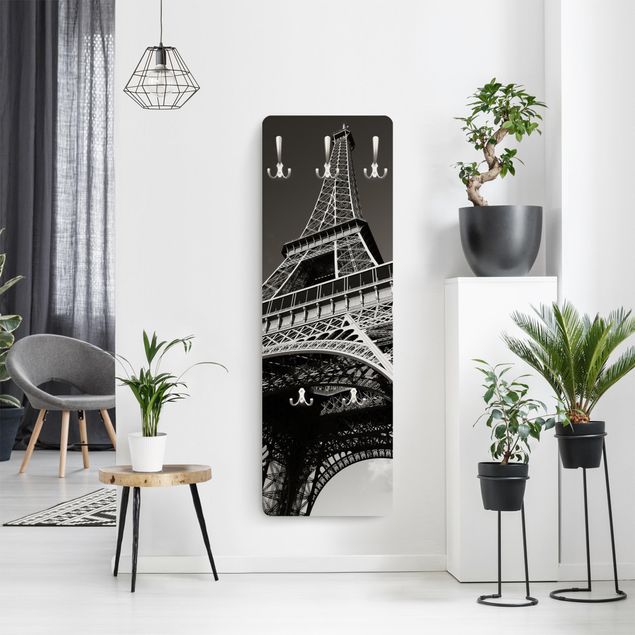Wanddeko Treppenhaus Eiffelturm