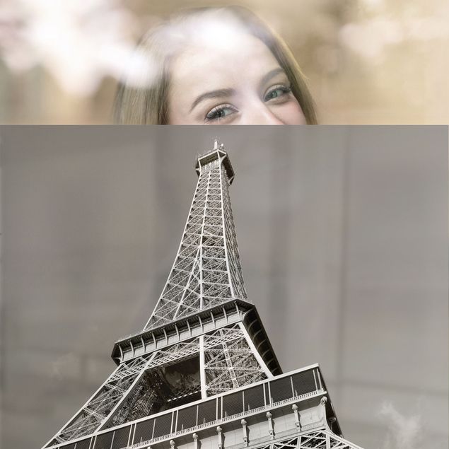 Wanddeko Büro Eiffelturm