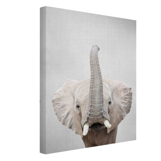 Wanddeko Wohnzimmer Elefant Ewald