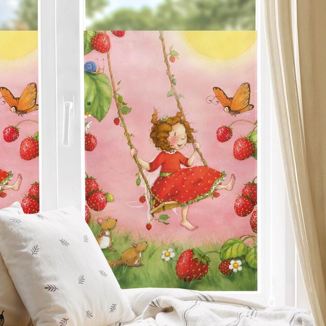 Wanddeko Schlafzimmer Erdbeerinchen Erdbeerfee - Baumschaukel