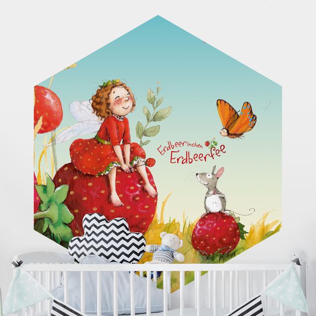 Babyzimmer Deko Erdbeerinchen Erdbeerfee - Zauberhaft